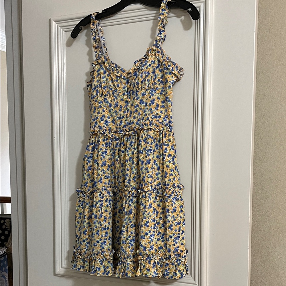 Free the roses floral dress